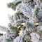 6.5ft. Pre-Lit Snowy Hudson Artificial Christmas Tree, Warm White LED Lights